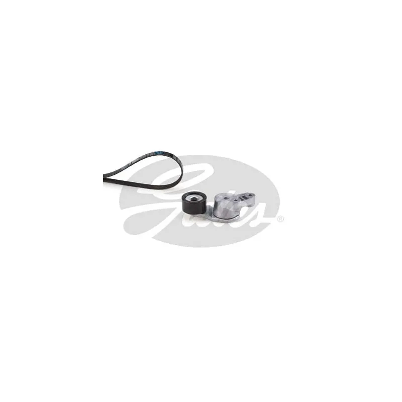 Jeu de courroies trapézoïdales à nervures GATES K018PK1260HD