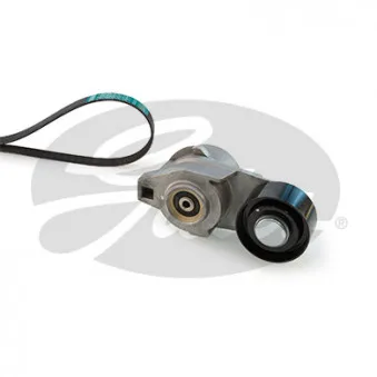 Jeu de courroies trapézoïdales à nervures GATES