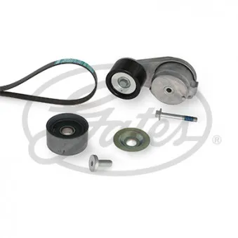 Jeu de courroies trapézoïdales à nervures GATES