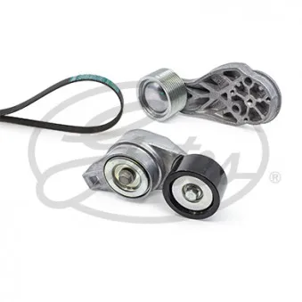 Jeu de courroies trapézoïdales à nervures GATES