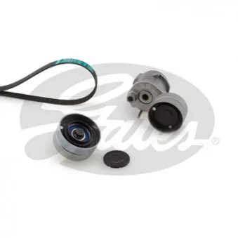 Jeu de courroies trapézoïdales à nervures GATES