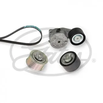 Jeu de courroies trapézoïdales à nervures GATES