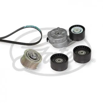 Jeu de courroies trapézoïdales à nervures GATES