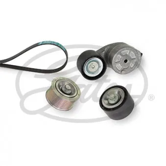 Jeu de courroies trapézoïdales à nervures GATES