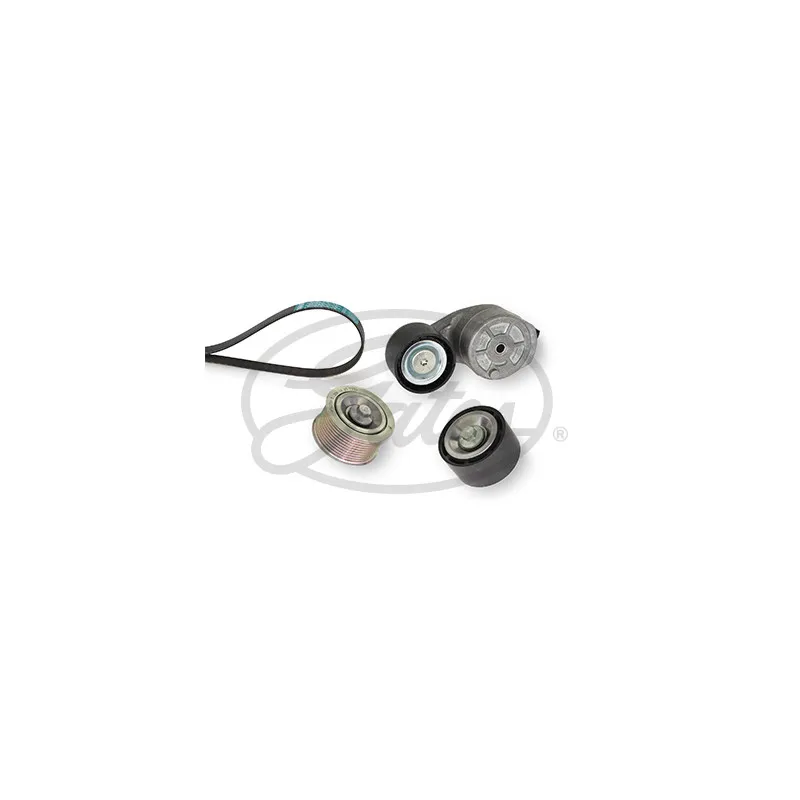 Jeu de courroies trapézoïdales à nervures GATES K0210PK1570HD