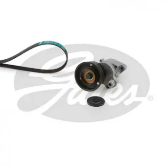 Jeu de courroies trapézoïdales à nervures GATES