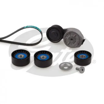 Jeu de courroies trapézoïdales à nervures GATES