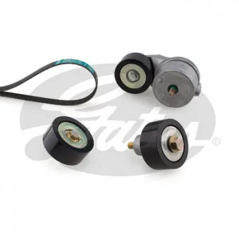 Jeu de courroies trapézoïdales à nervures GATES