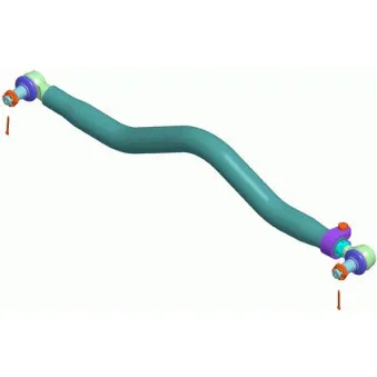 Barre de direction LEMFORDER