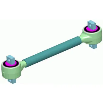 Triangle ou bras de suspension (train arrière) LEMFORDER