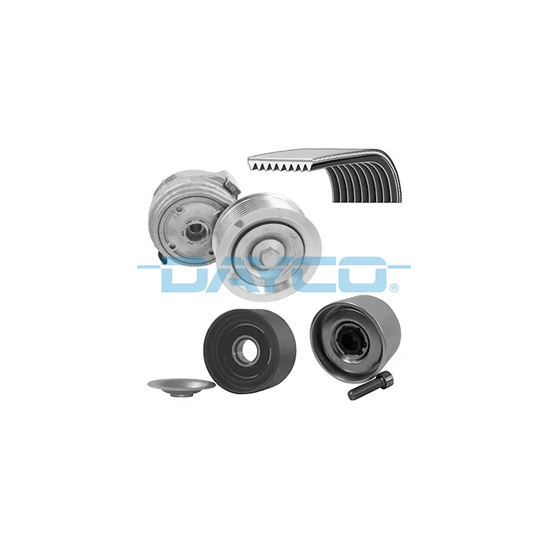 Jeu de courroies trapézoïdales à nervures DAYCO KPV158HD