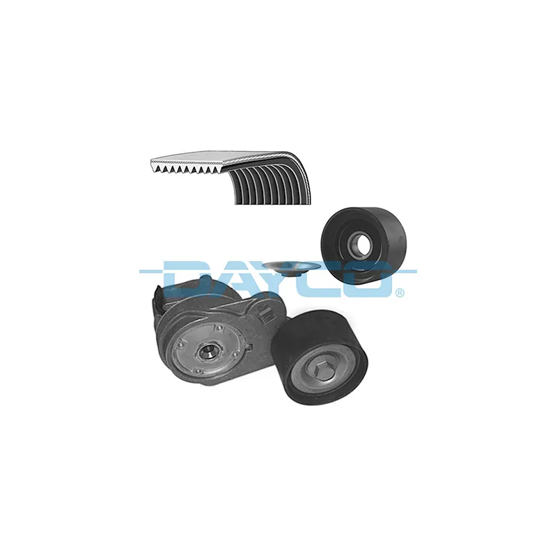 Jeu de courroies trapézoïdales à nervures DAYCO KPV186HD