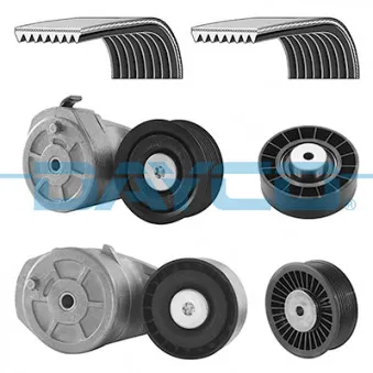 Jeu de courroies trapézoïdales à nervures DAYCO