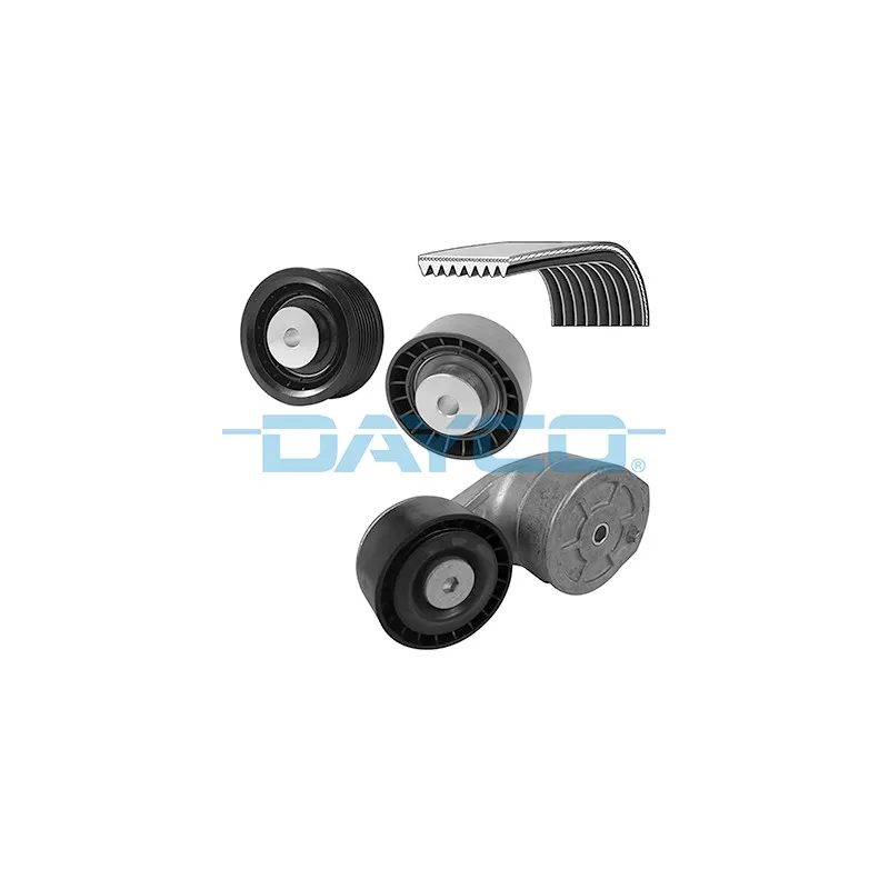 Jeu de courroies trapézoïdales à nervures DAYCO KPV194HD