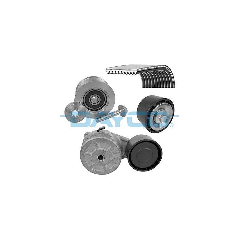 Jeu de courroies trapézoïdales à nervures DAYCO KPV201HD