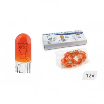 Lot de 10 ampoules, feu clignotant WY5W AMIO 01481