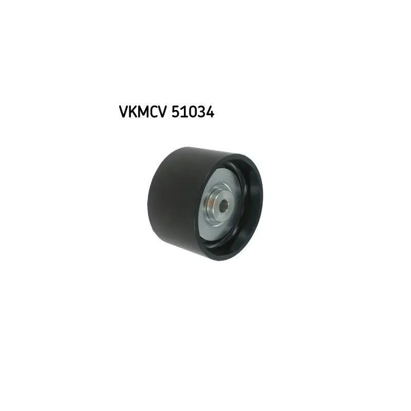 Poulie renvoi/transmission, courroie trapézoïdale à nervures SKF VKMCV 51034