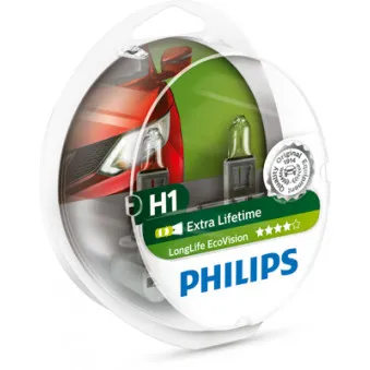 Lot de 2 ampoules, projecteur longue portée PHILIPS 12258LLECOS2