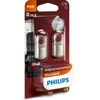 Ampoule, feu éclaireur de plaque PHILIPS