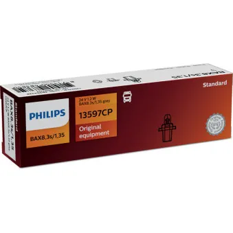 Ampoule, éclairage des instruments PHILIPS 13597CP