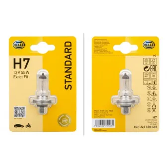 Ampoule, projecteur longue portée HELLA 8GH 223 498-448