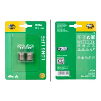 Ampoule, feu clignotant HELLA 8GA 002 071-333