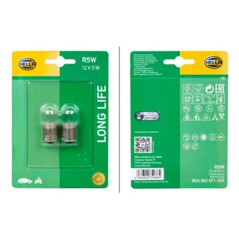 Ampoule, feu clignotant HELLA 8GA 002 071-353