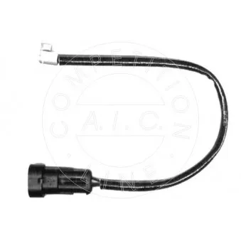 Contact d'avertissement, usure des plaquettes de frein AIC