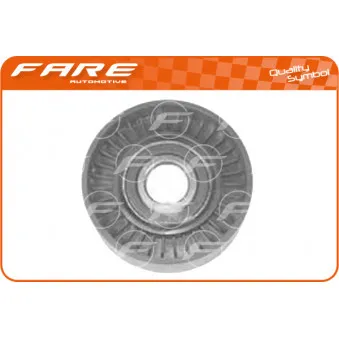Poulie renvoi/transmission, courroie trapézoïdale à nervures FARE SA