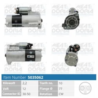 Démarreur MEAT & DORIA