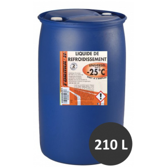 Liquide de refroidissement Universel -25° - 210L ITEX