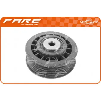 Poulie renvoi/transmission, courroie trapézoïdale à nervures FARE SA