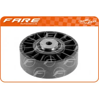 Poulie-tendeur, courroie trapézoïdale à nervures FARE SA