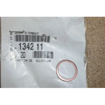 Rondelle d'étanchéité, vis de vidange d'huile OE 134211