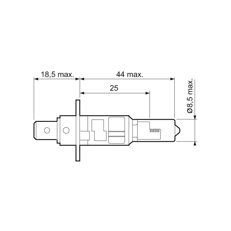Ampoule, projecteur longue portée VALEO 032003