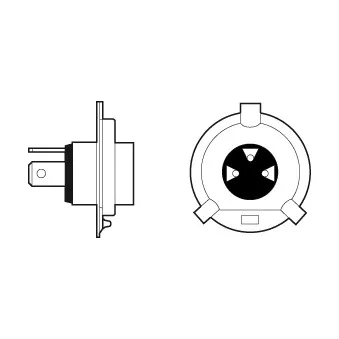 Ampoule, projecteur longue portée VALEO 032515