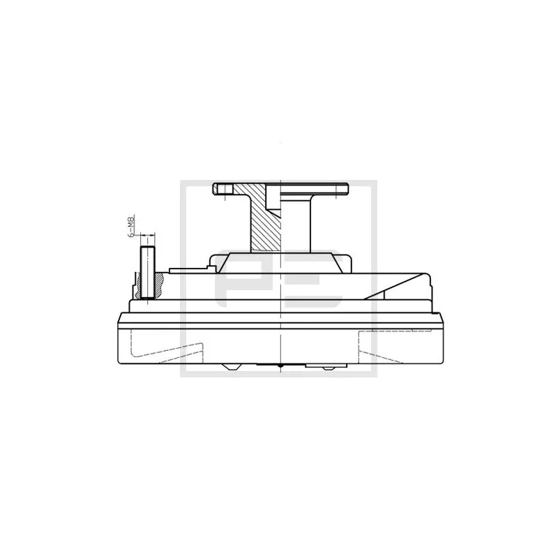 Embrayage, ventilateur de radiateur PE Automotive 030.189-00A