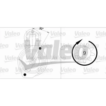 Démarreur VALEO 436004