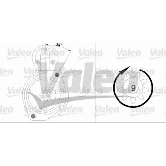 Démarreur VALEO 436005