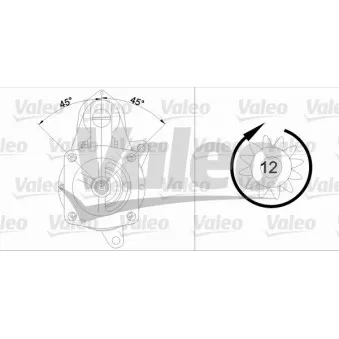 Démarreur VALEO 436095
