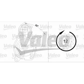 Démarreur VALEO 436094