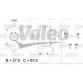 Alternateur VALEO 436433