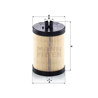 Filtre à carburant MANN-FILTER