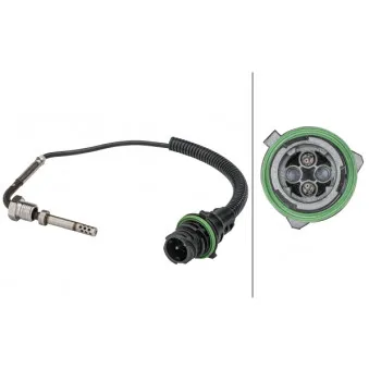 Capteur, température des gaz HELLA