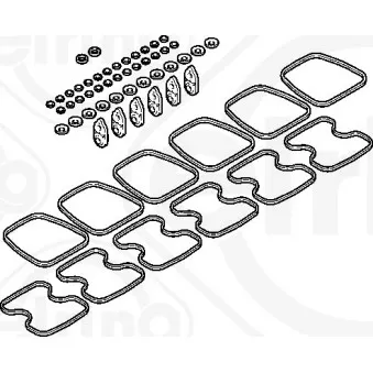 Jeu de joints d'étanchéité, couvercle de culasse ELRING 087.299