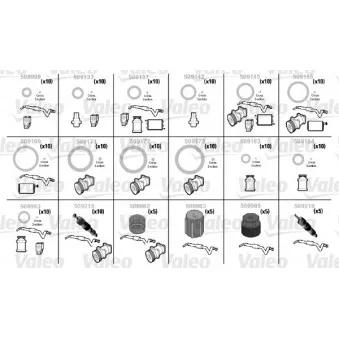 Jeu de joints de climatisation VALEO