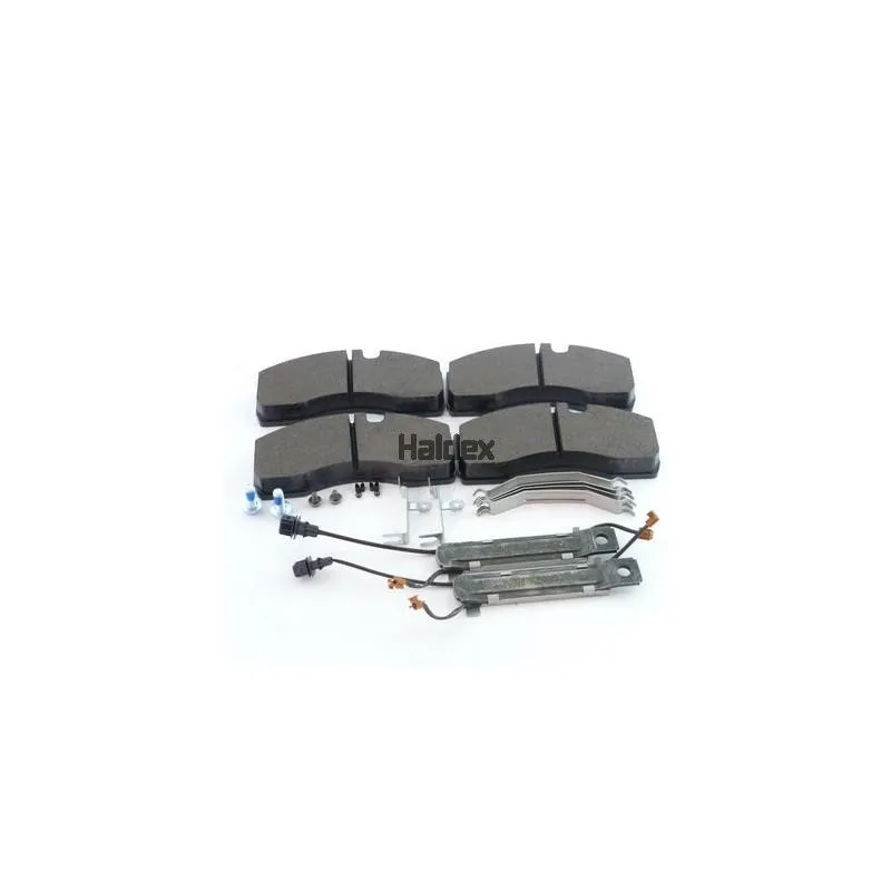 Jeu de 4 plaquettes de frein avant HALDEX 94608