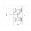 Poulie roue libre, alternateur VALEO 588078 - Visuel 2