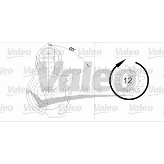 Démarreur VALEO 455702