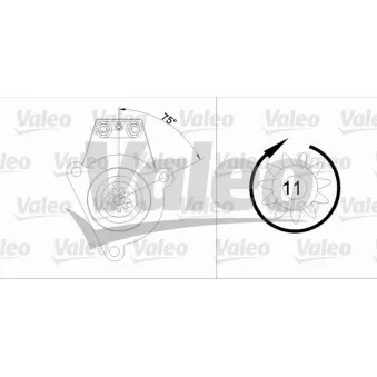 Démarreur VALEO 455542